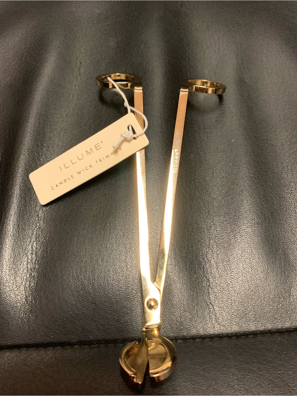 Gold Candle Wick Trimmer. Illume